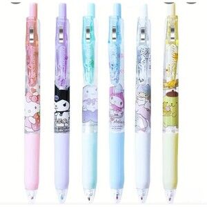 Sanrio and Friends gel pens pack, hello kitty, cinnamoroll, kuromi